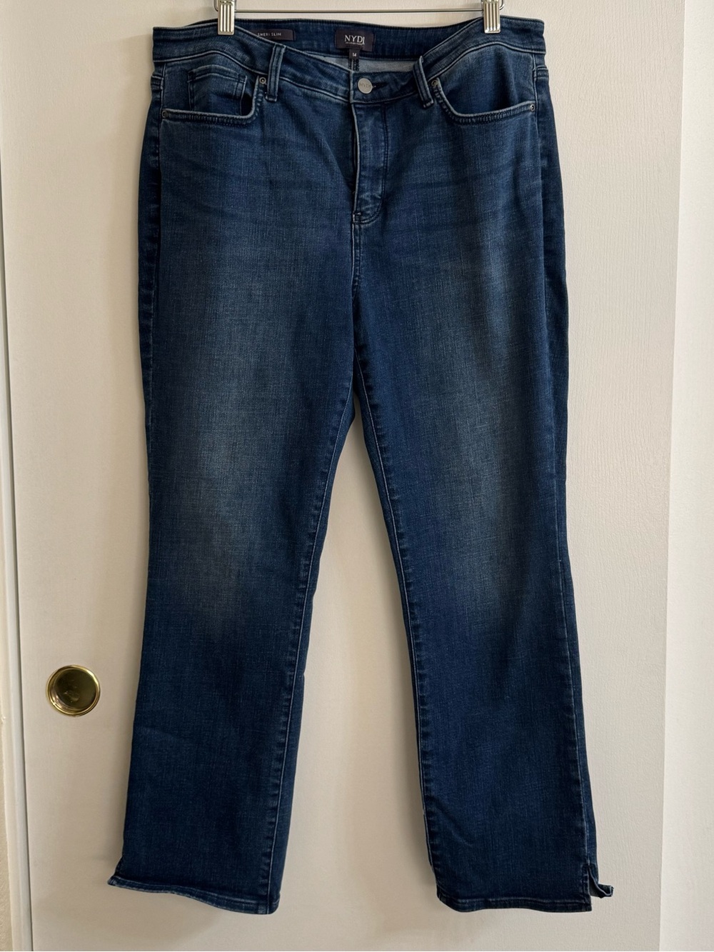 NYDJ Dark Blue Sheri Slim Women's Jeans